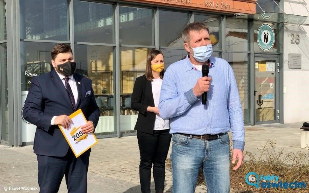 Jan Adamaszek liderem Polska 2050 w Oświęcimiu – FILM