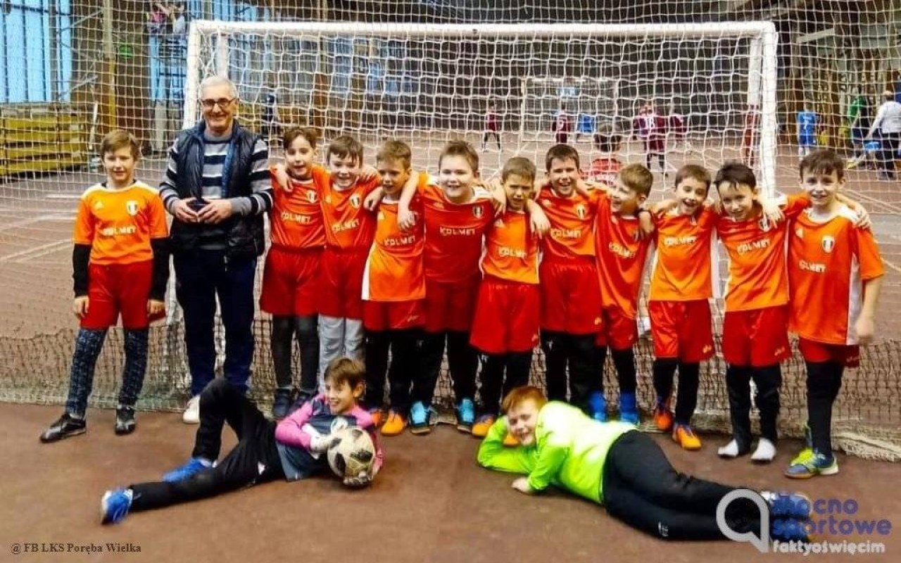 Orliki LKS Poręba Wielka wygrali turniej Winter Cup