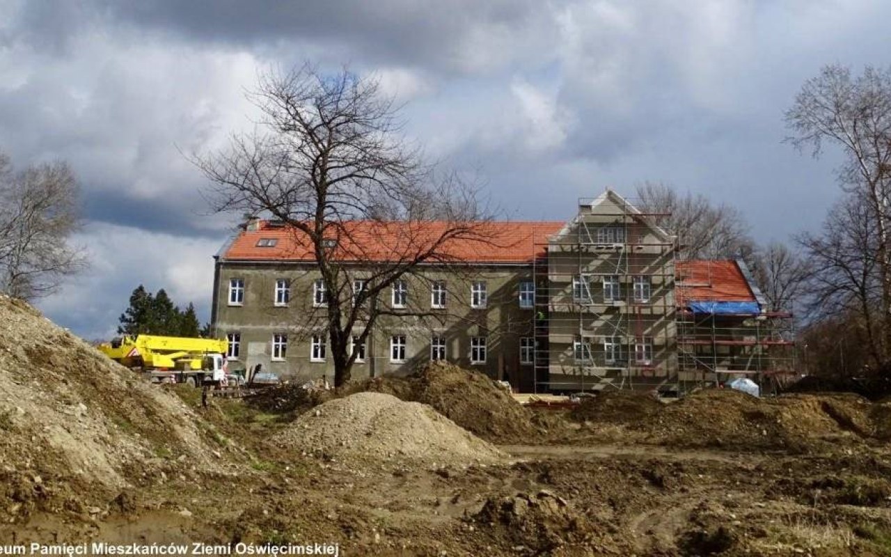 Trwa modernizacja siedziby Muzeum Pamięci Mieszkańców Ziemi Oświęcimskiej – FOTO