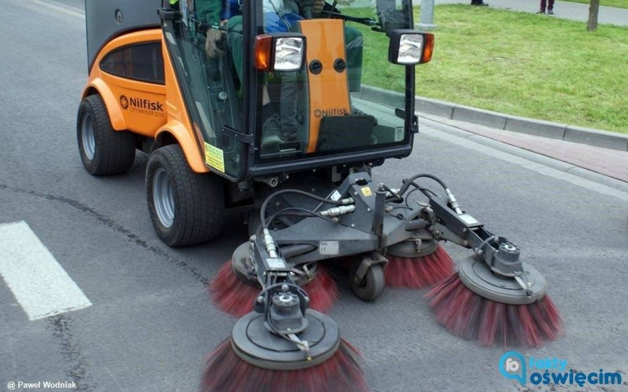 Porządki pozimowe w Oświęcimiu rozpoczęte