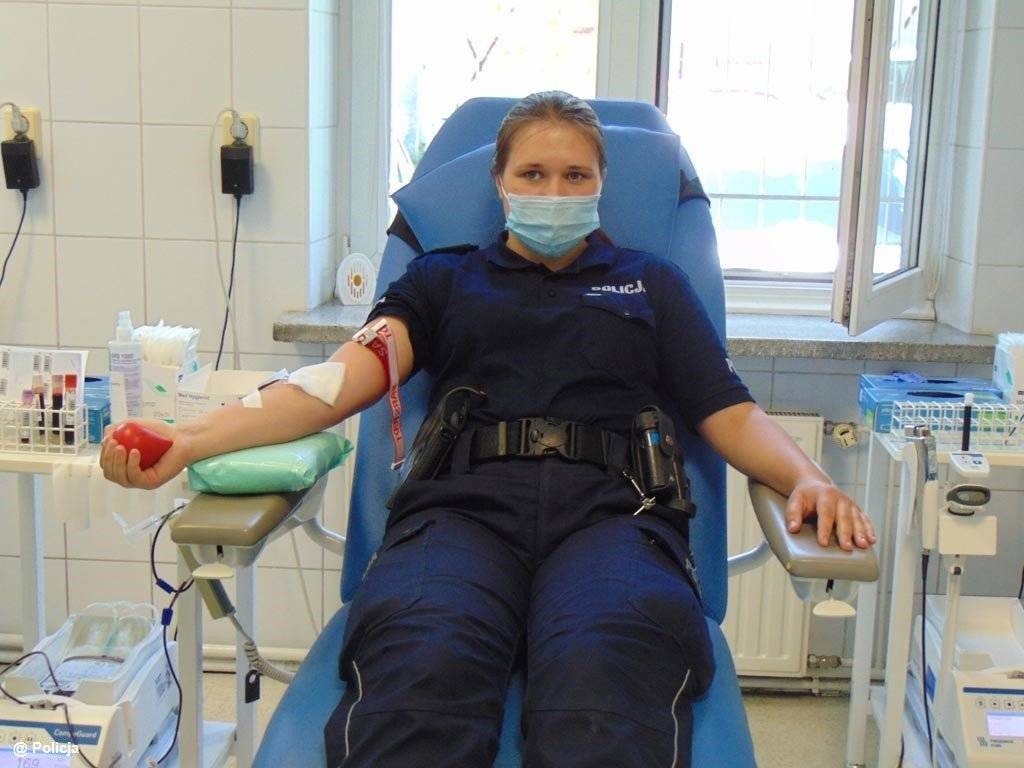 102 litry krwi na 102 rocznicę powstania policji – FOTO
