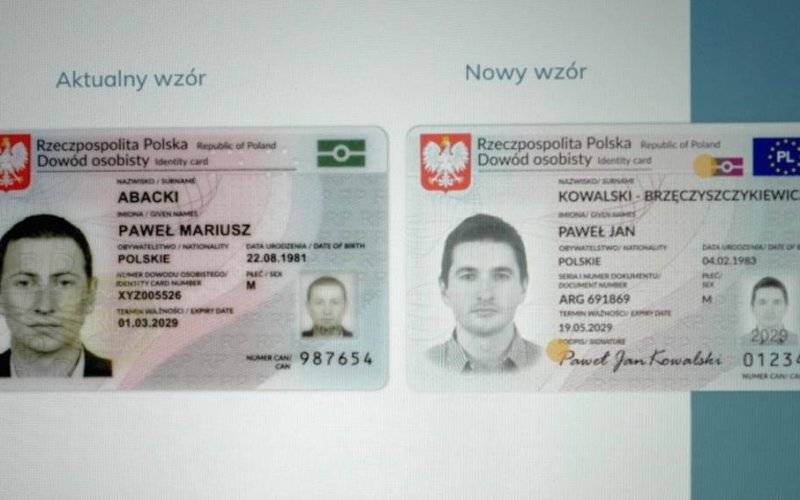 MSWiA przedstawiło nowe wzory dowodów osobistych