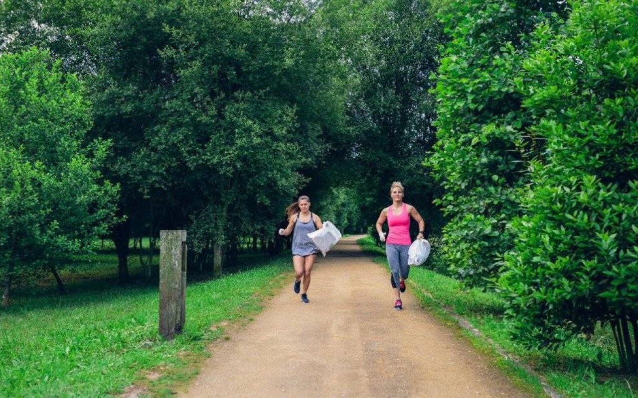 3. wiosenny plogging w Brzeszczach