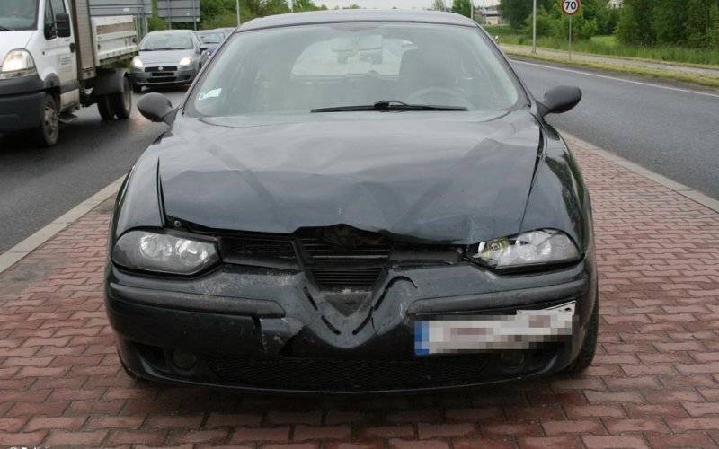 Spowodował kraksę. Był pijany i nie miał OC – FOTO