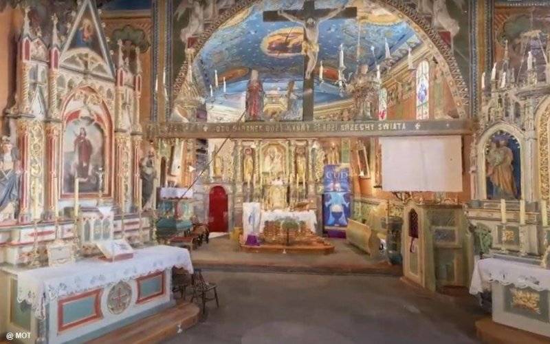 Kościół w Jawiszowicach zeskanowany laserowo – FILM