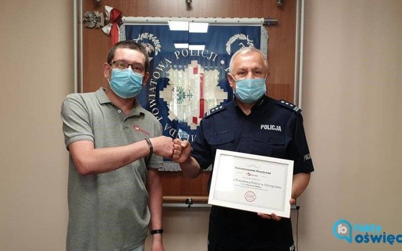 Komenda powiatowa policji z tytułem „Pozytywne Miejsce”