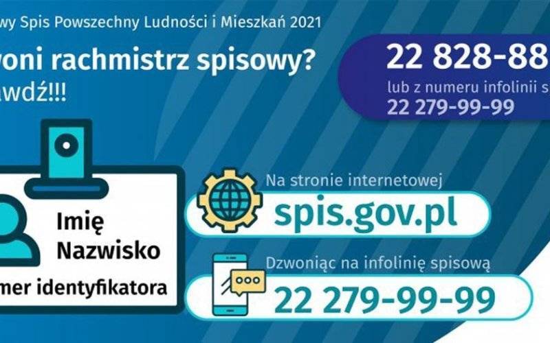 Rachmistrzowie spisowi ruszyli w teren. Uwaga na oszustów