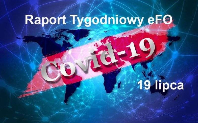 COVID-19 – RAPORT TYGODNIOWY – 19 LIPCA