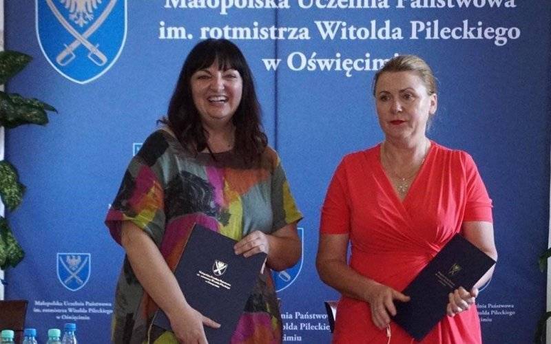 Studentki oświęcimskiej uczelni na praktykach w Krakowie