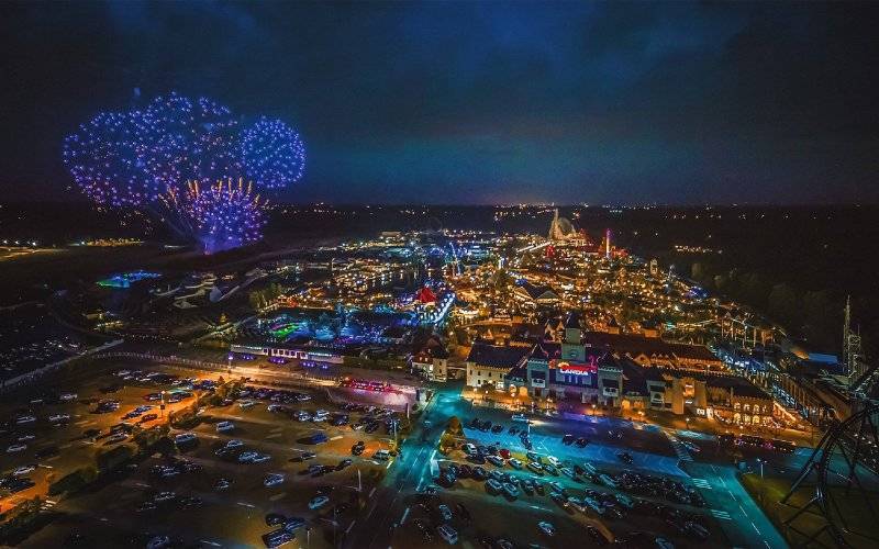 Roller coasterowy dzień kontra noc – FOTO