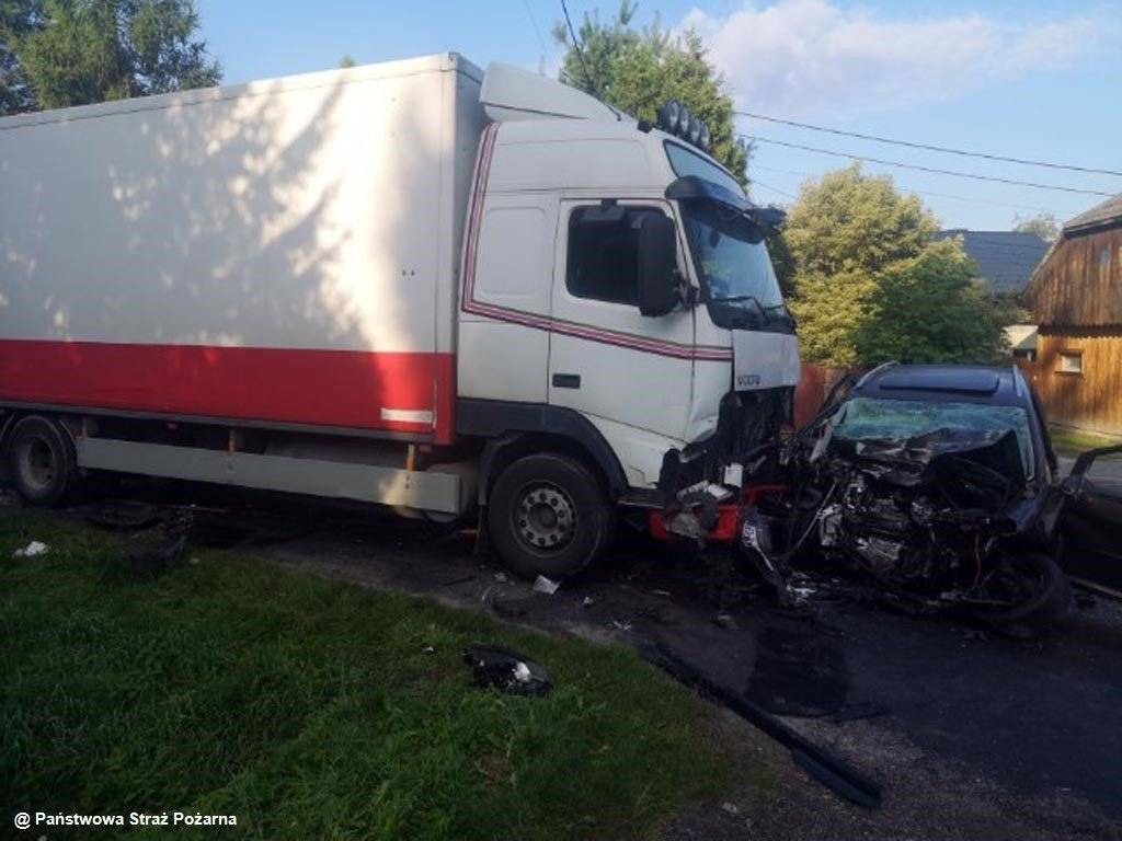 Nie żyje kierowca z wypadku w Graboszycach