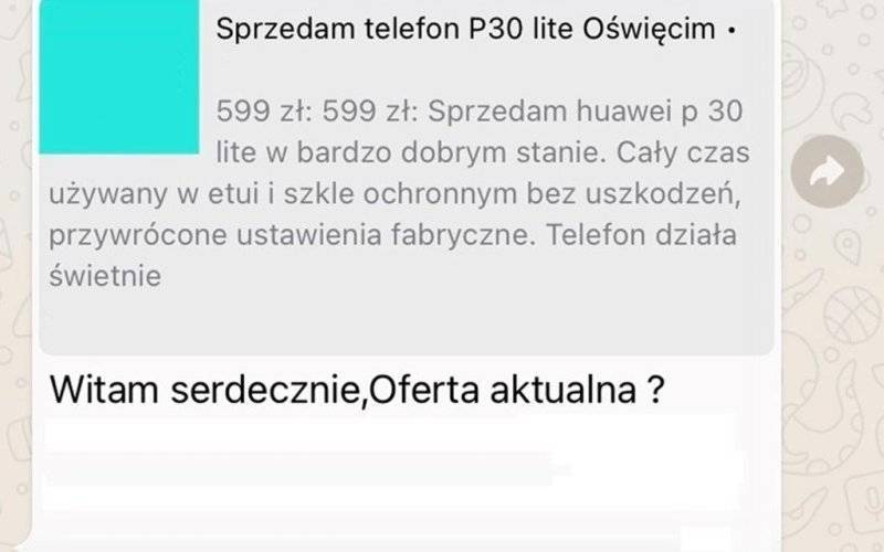 Internetowy oszust wyczyścił konto młodej kobiety