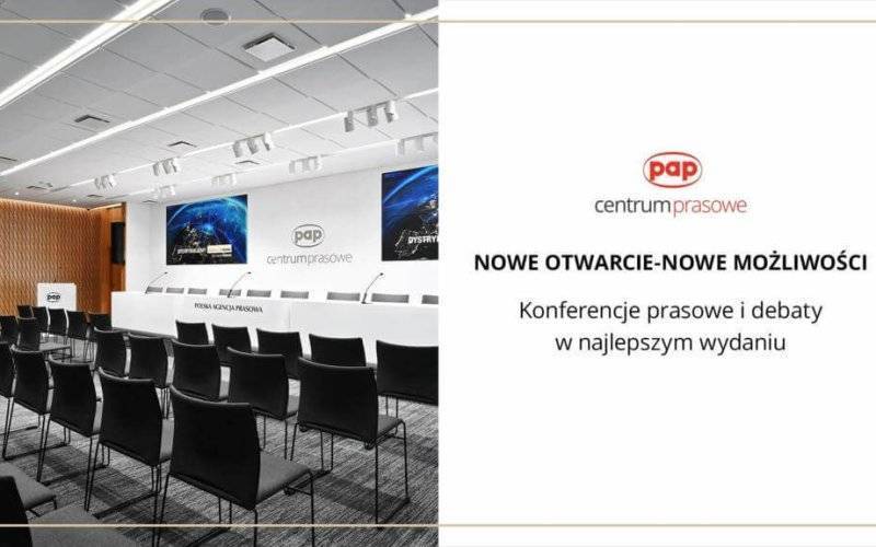 NOWE CENTRUM PRASOWE PAP: multimedialny obiekt w sercu Warszawy