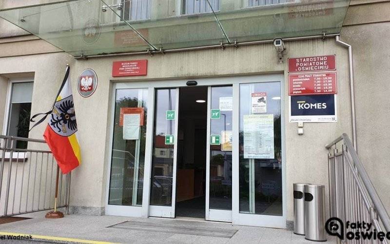 Żałoba po śmierci starosty w powiecie oświęcimskim