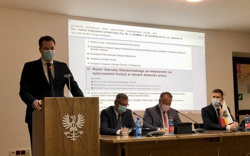 Andrzej Skrzypiński starostą oświęcimskim