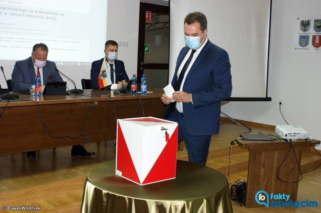 Nowy sternik powiatu przed kamerą eFO – FILM