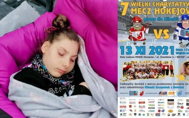 Skrzyżują kije dla chorej Milenki – FOTO