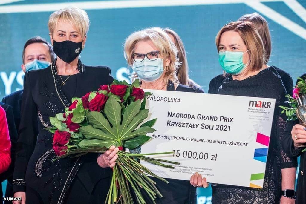 Przywieźli do powiatu nagrody Amicus Hominum i Kryształy Soli