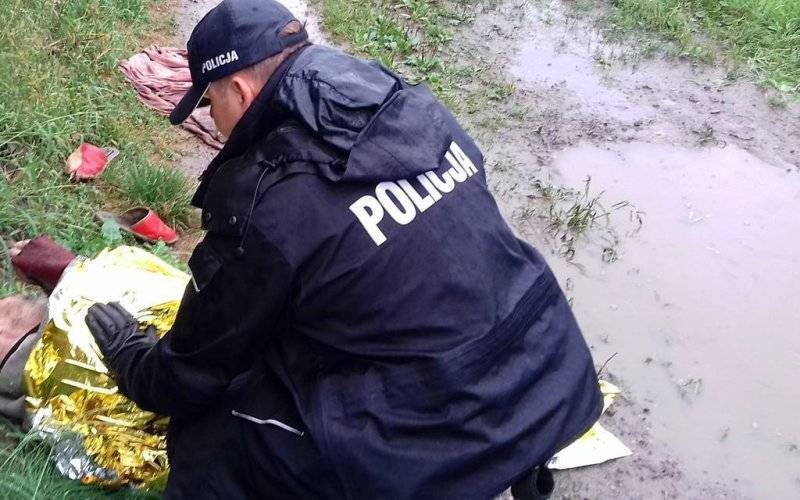 Poszedł na skróty przez rzekę. Mógł to przypłacić życiem