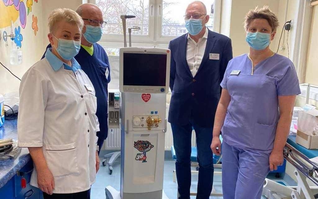 Respirator od WOŚP dla oddziału dziecięcego – FOTO