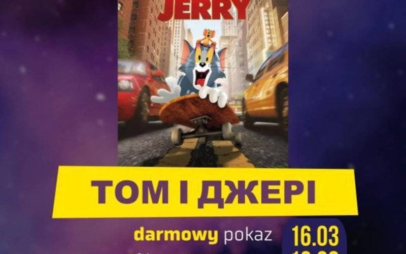 Том і Джеррі, czyli bajka dla małych gości z Ukrainy