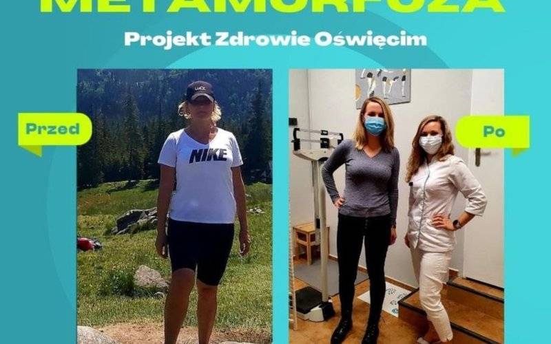 Pani Kamila schudła z Projekt Zdrowie Oświęcim