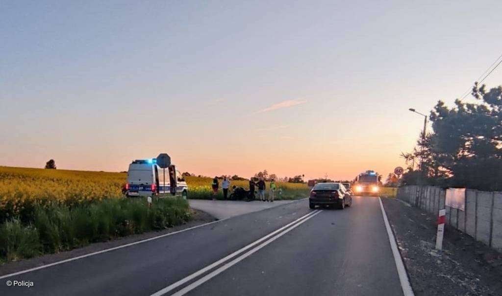 Zajechał drogę motocykliście – FOTO