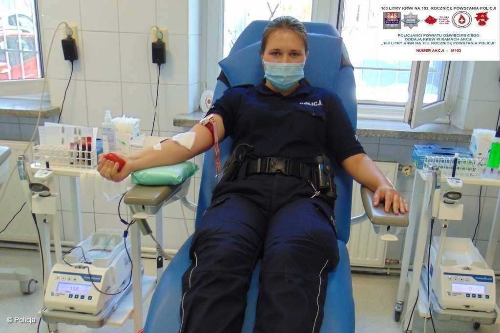 103 litry krwi na 103-lecie policji. Każdy może dołączyć – FOTO
