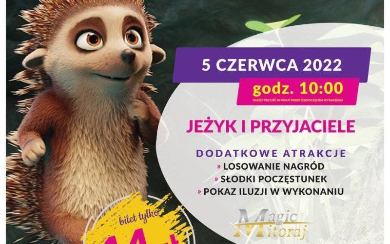 Dziecięce poranki na dzień dziecka: Jeżyk i przyjaciele – FILM