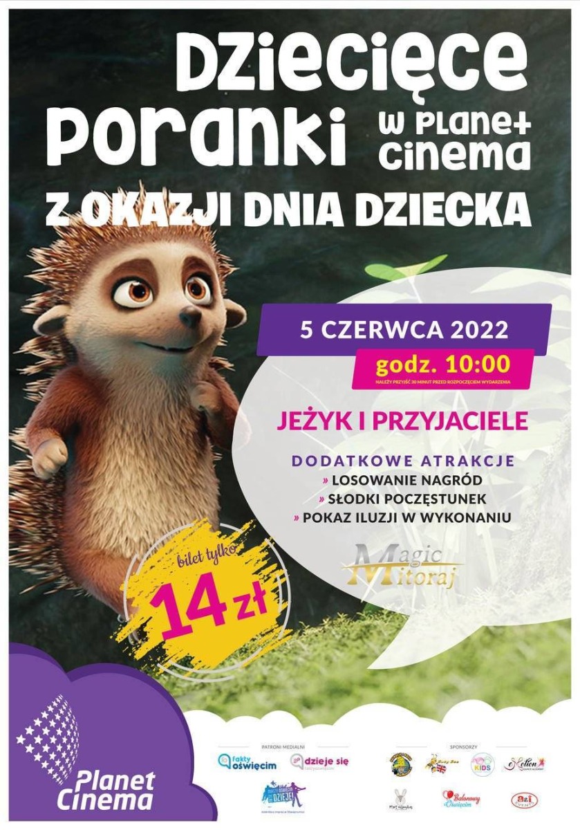 Dziecięce poranki na dzień dziecka: Jeżyk i przyjaciele – FILM
