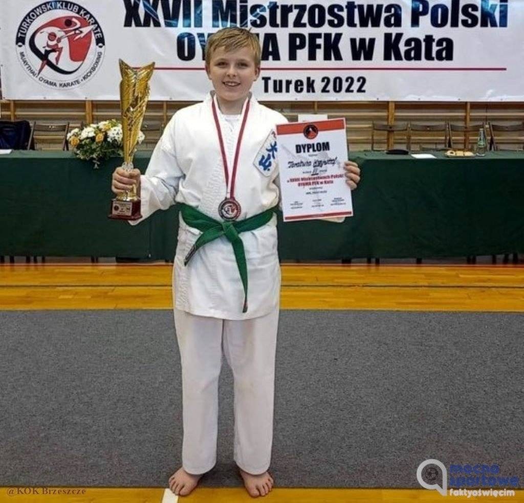 Krzysztof Taratuta wrócił z Mistrzostw Polski z brązem