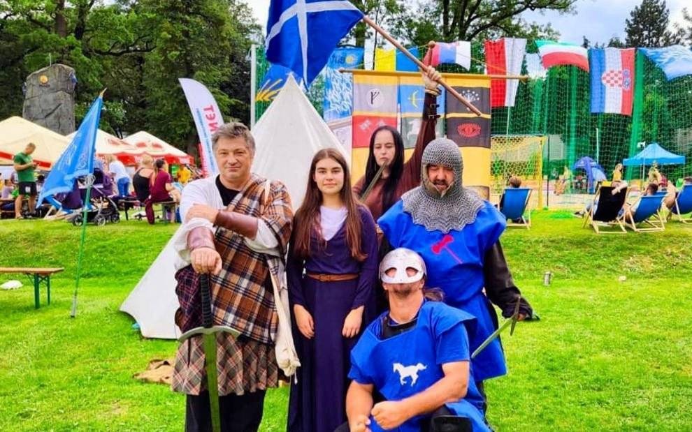 Piknik rycerski w Bielanach