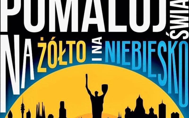 Pomalują świat na żółto i niebiesko