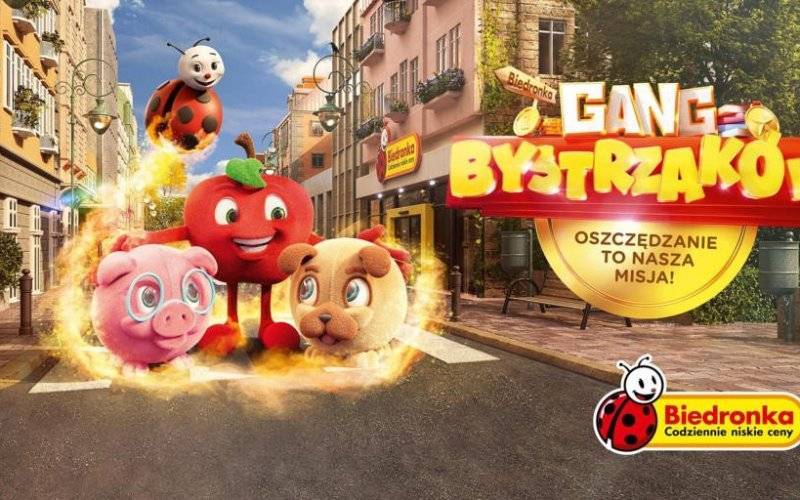 Poznaj moc oszczędzania z Bystrzakami. Biedronka przedstawia nowy gang