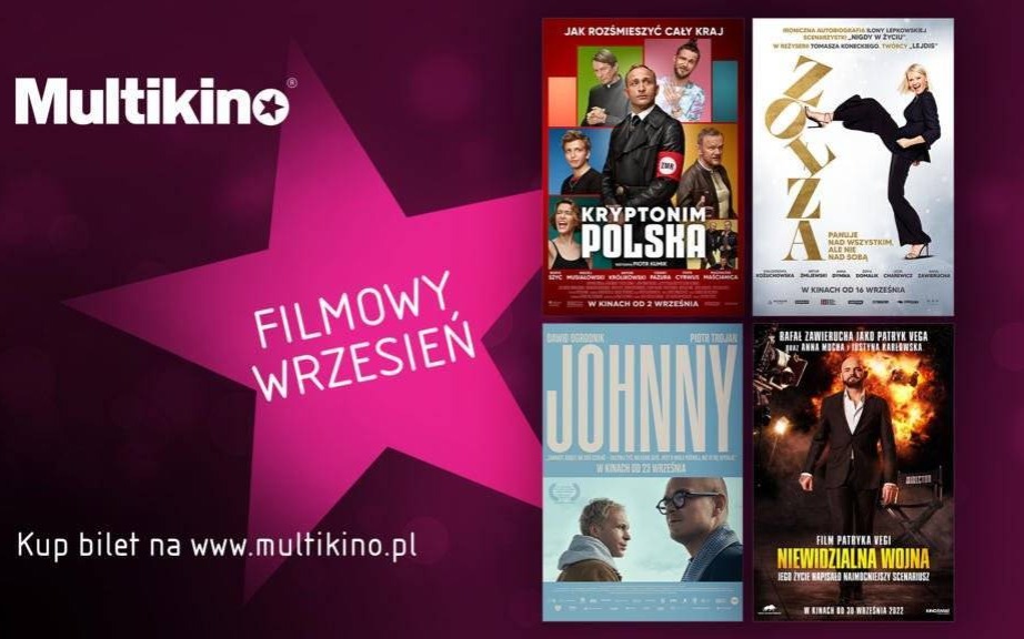We wrześniu polskie filmy opanują Multikino