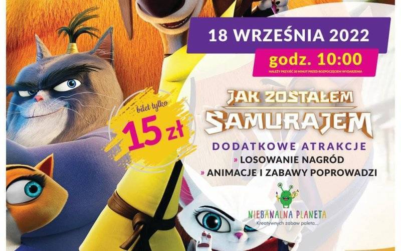 Dziecięce poranki na dzień dziecka:cJak zostałem samurajem – FILM