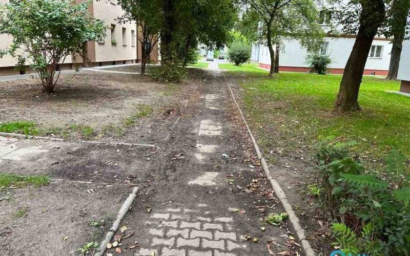 Zabłocony chodnik – INTERWENCJA