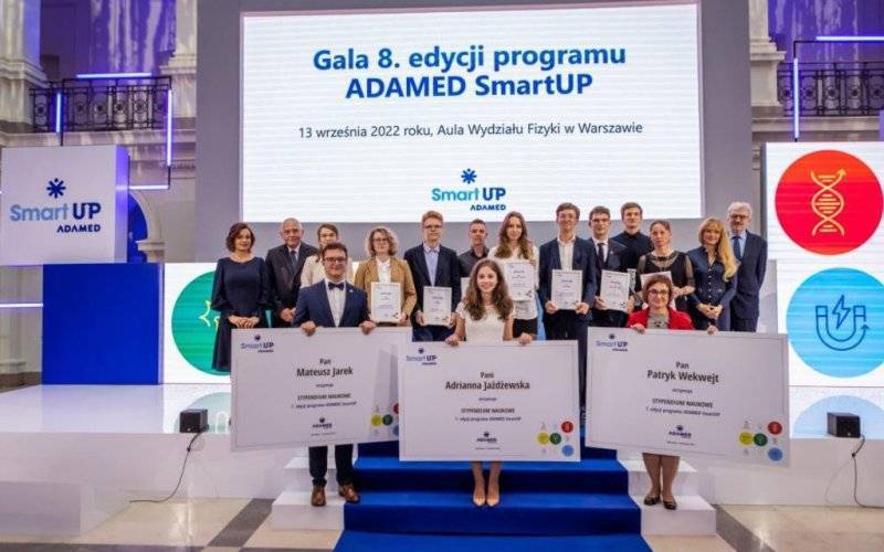 Znamy tegorocznych laureatów i stypendystów ADAMED SmartUP