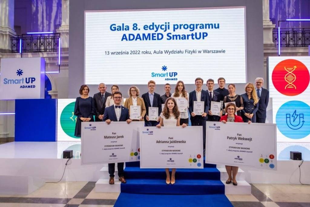 Znamy tegorocznych laureatów i stypendystów ADAMED SmartUP