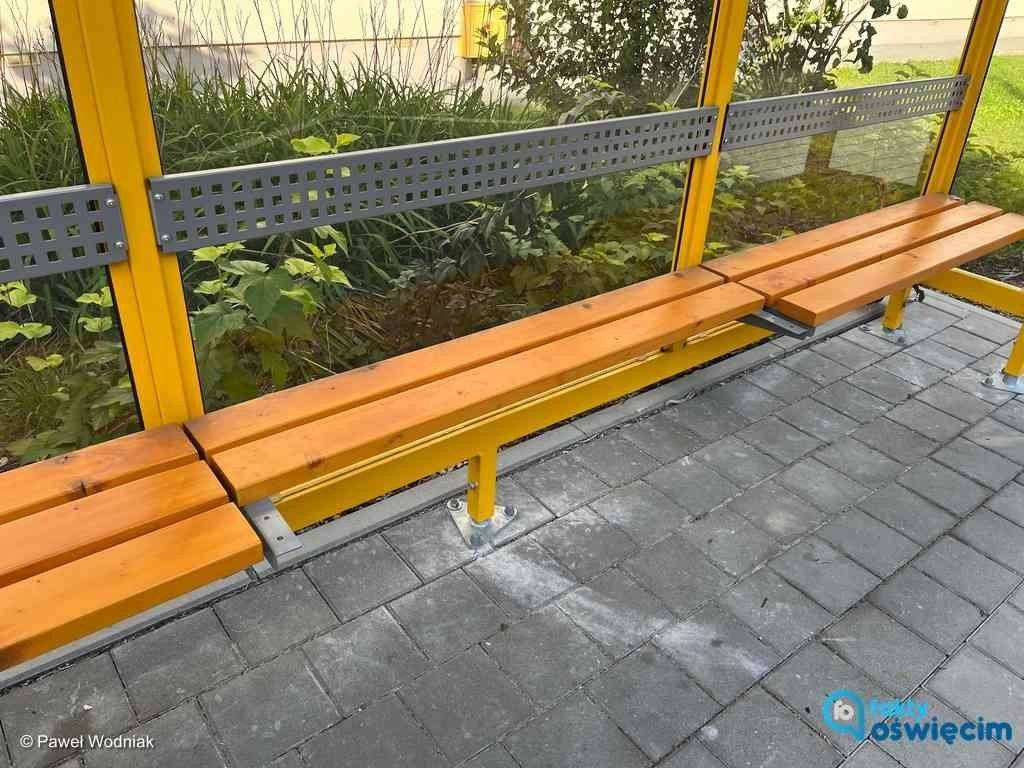 Wandal uszkodził nowy przystanek – INTERWENCJA eFO