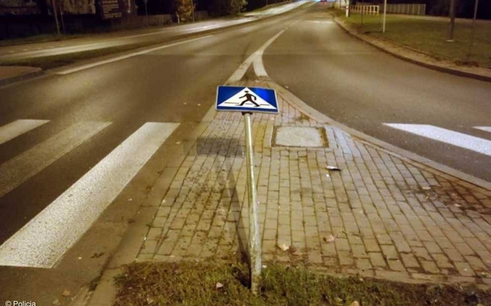 Rozbił się po pijanemu, a uciekając zostawiał ślady oleju