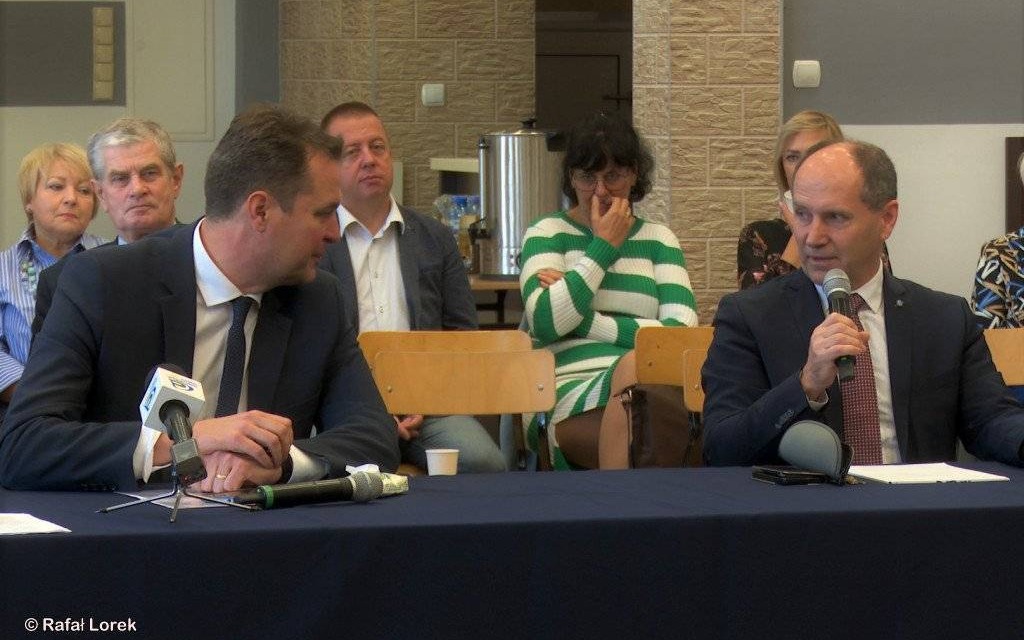 Rozmawiali o drogach powiatowych w gminie Oświęcim