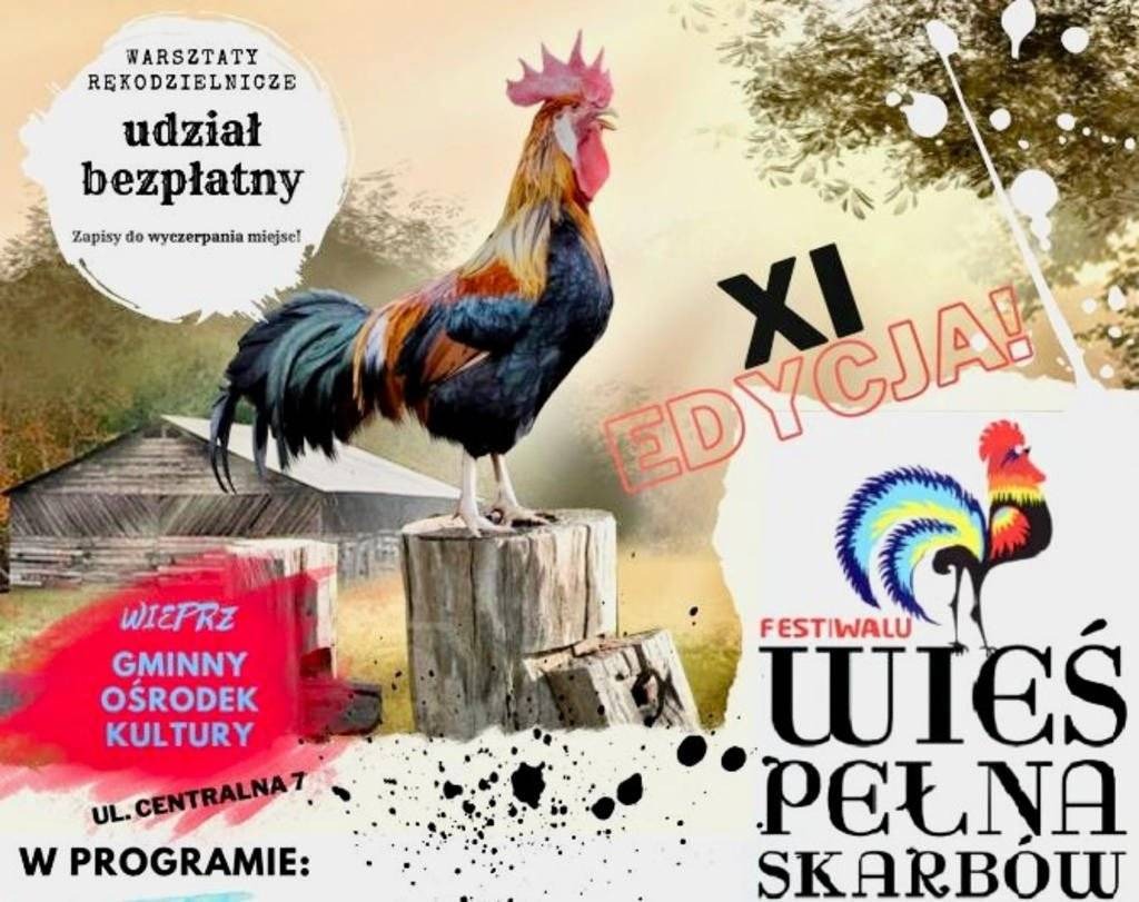 11. Festiwal Wieś Pełna Skarbów tym razem w Wieprzu