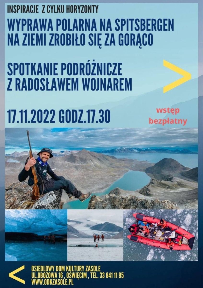 Spotkanie podróżnicze z Radosławem Wojnarem