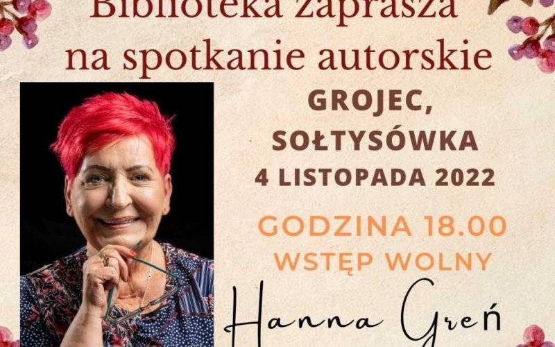 Kryminalne zagadki Hanny Greń w Grojcu
