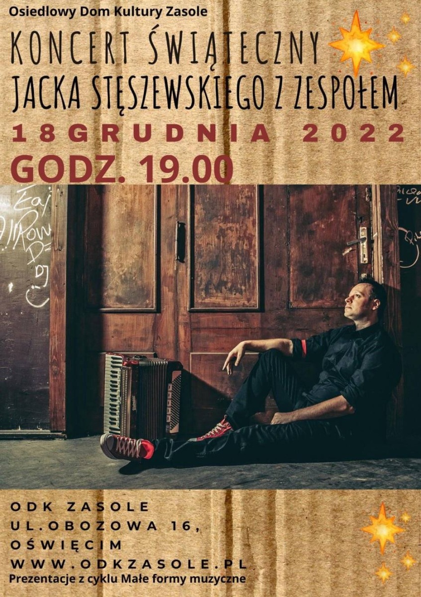 Świąteczny koncert Jacka Stęszewskiego