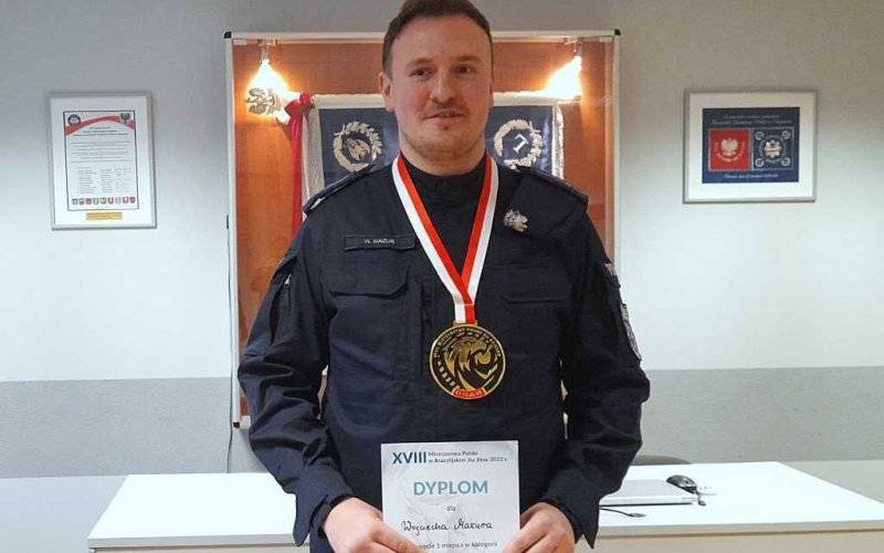 Oświęcimski policjant mistrzem Polski