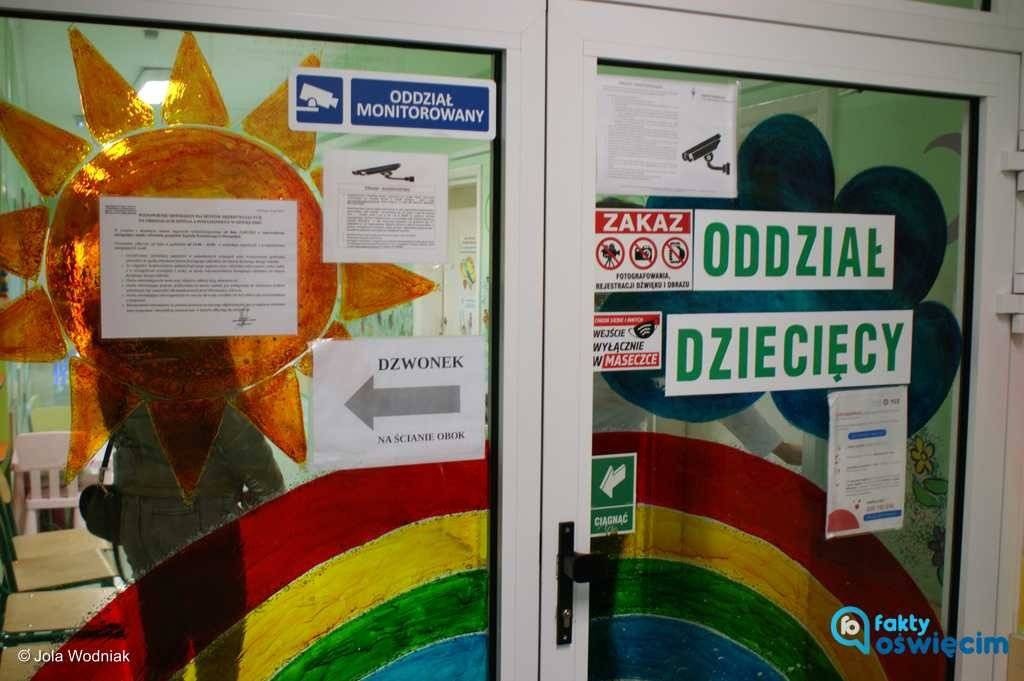 Oddział dziecięcy zapełniony, ale tragedii nie ma