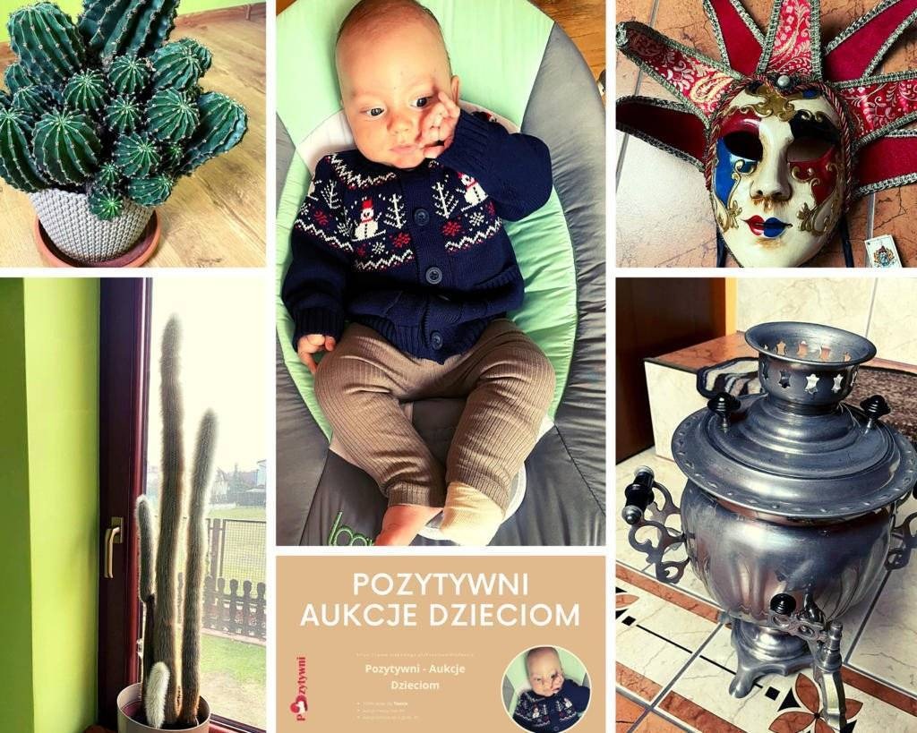 Teoś wymaga leczenia za 2 mln zł. Został sierotą. Skarbonka szybko się zapełnia