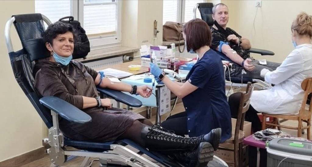 Oddali ponad 25 litrów krwi